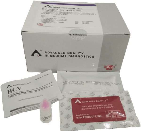 HCV Test Strip (Serum/Plasma/Whole Blood)