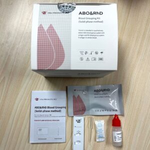 ABO & RhD Blood Grouping Test Strip (Solid – Phase Method) Versi 2.0