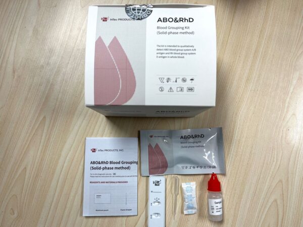 ABO & RhD Blood Grouping Test Strip (Solid – Phase Method) Versi 2.0