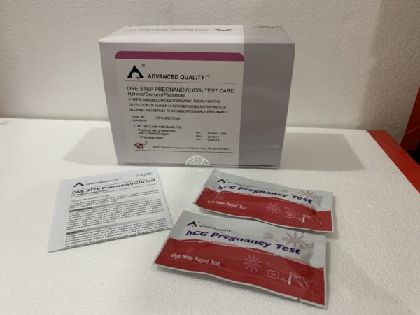 Pregnancy (HCG) Test Card