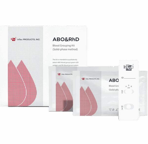 ABO & RhD Blood Grouping Test Card (Solid – Phase Method)