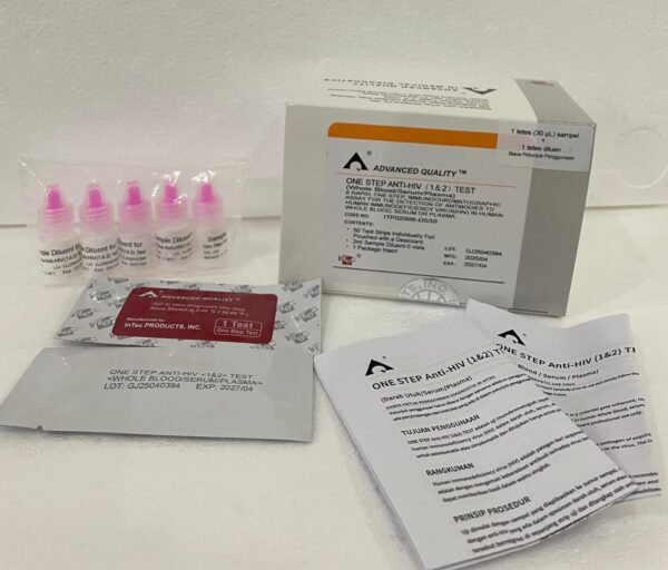 Anti-HIV (1&2) Test Strip (WholeBlood/Serum/Plasma) - Gen 3