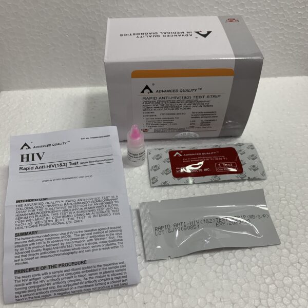 Anti-HIV (1&2) Test Strip (Whole Blood/Serum/Plasma) Gen 2